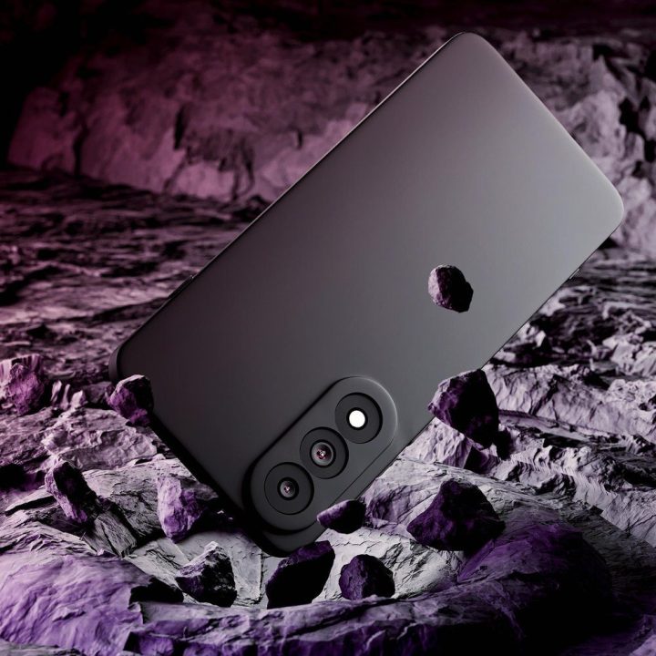 3mk Matt Case dėklas OnePlus Nord 5 telefonui, matinės juodos spalvos