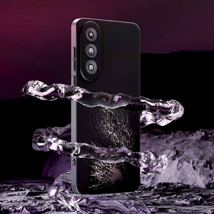 3mk Matt Case dėklas OnePlus Nord 5 telefonui, matinės juodos spalvos
