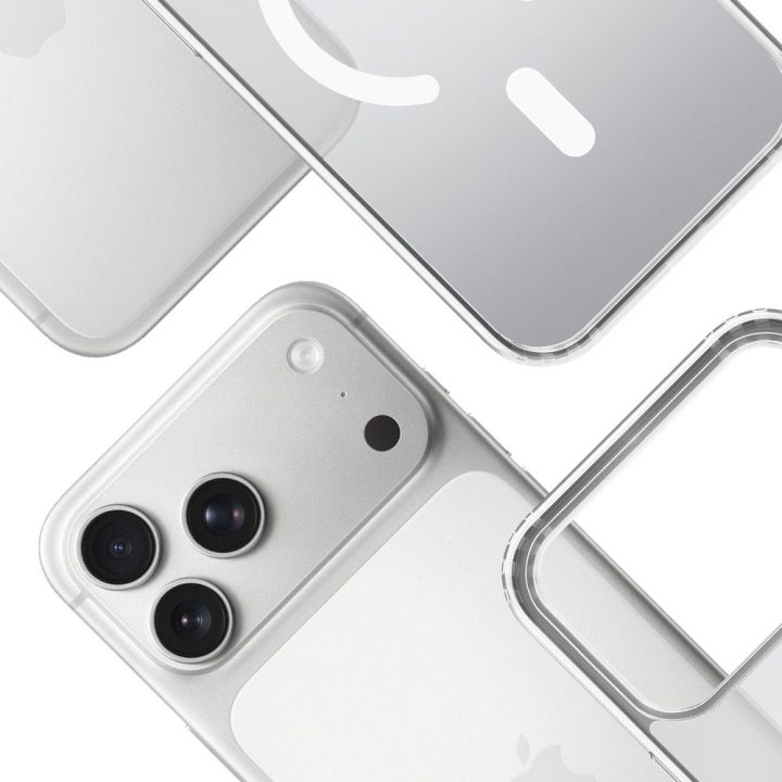 Baltas dėklas 3mk Frosty MagCase iPhone 17 Pro telefonui