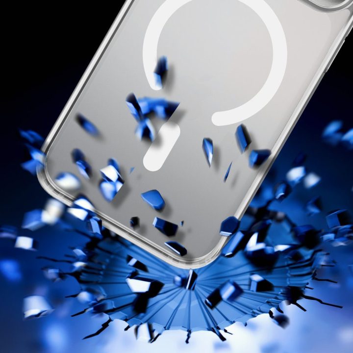 Baltas dėklas 3mk Frosty MagCase iPhone 17 Pro telefonui
