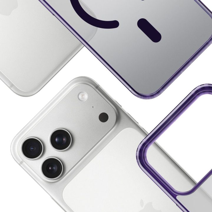 Violetinis dėklas iPhone 17 Pro 3mk Frosty MagCase