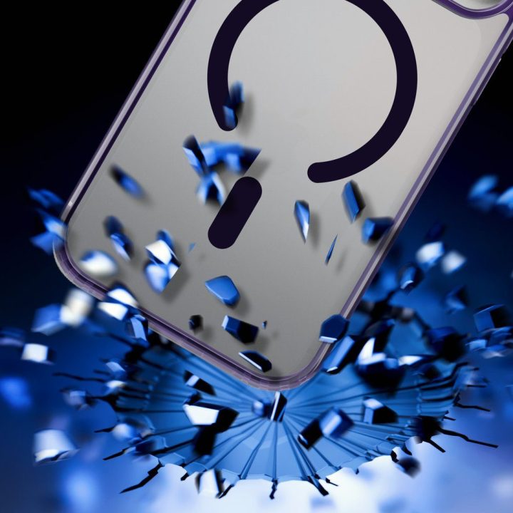 Violetinis dėklas iPhone 17 Pro 3mk Frosty MagCase