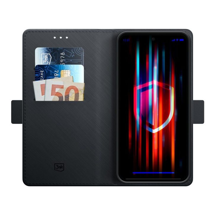 Juodas dėklas Samsung Galaxy A05s telefonui