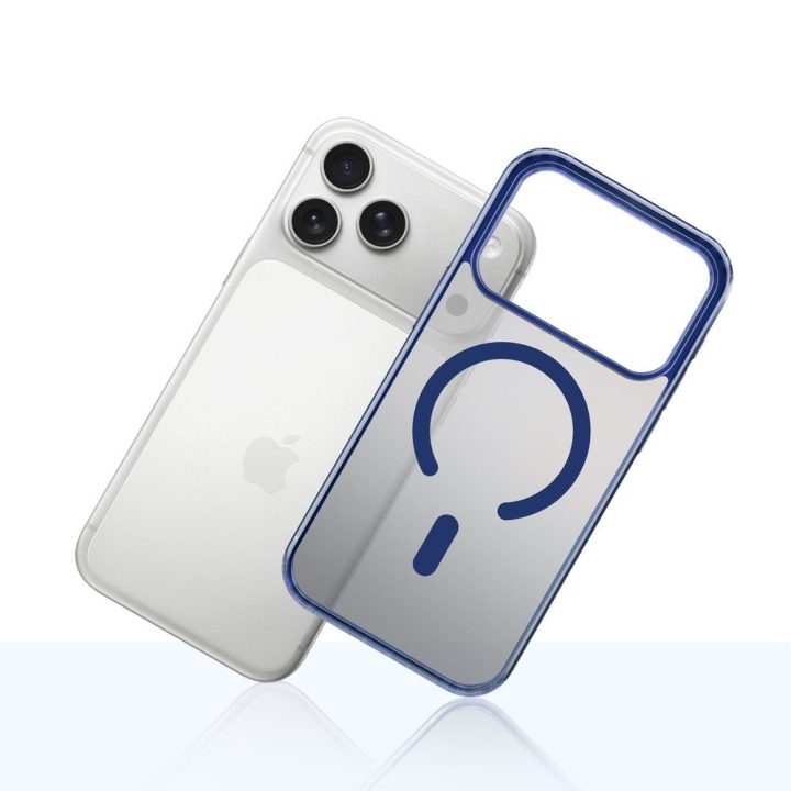 3mk Frosty MagCase dėklas iPhone 17 Pro – mėlynas