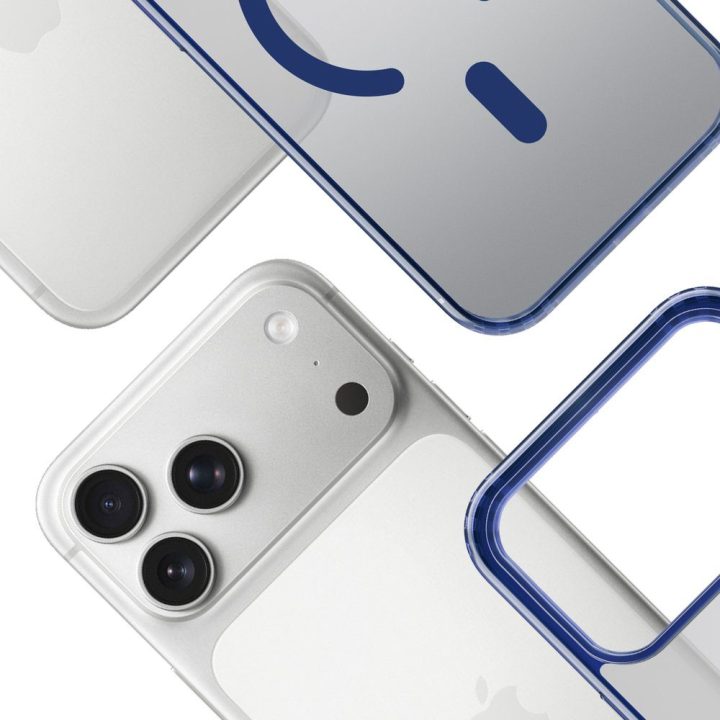 3mk Frosty MagCase dėklas iPhone 17 Pro – mėlynas