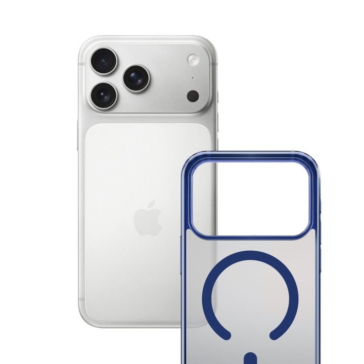 3mk Frosty MagCase dėklas iPhone 17 Pro – mėlynas
