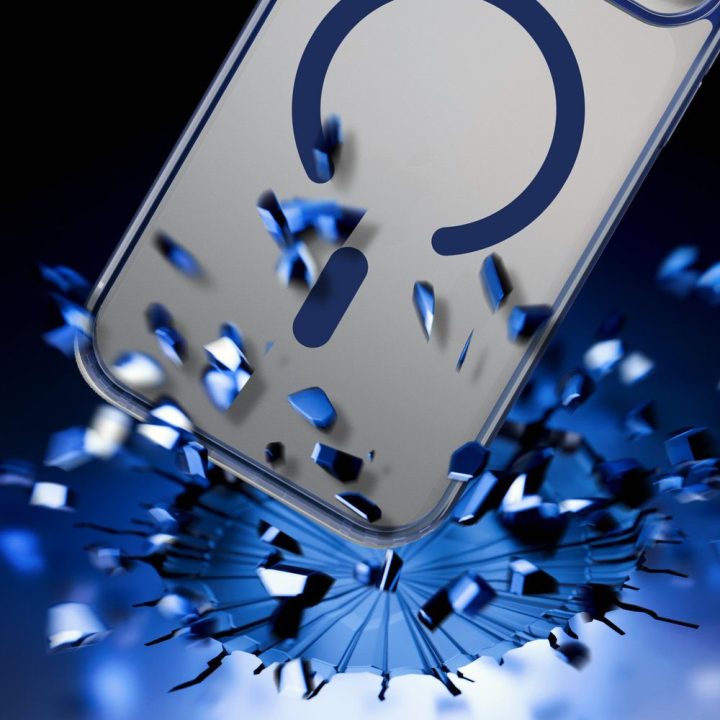 3mk Frosty MagCase dėklas iPhone 17 Pro – mėlynas