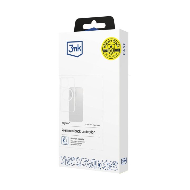 3mk MagCase skaidrus dėklas iPhone 17 Air