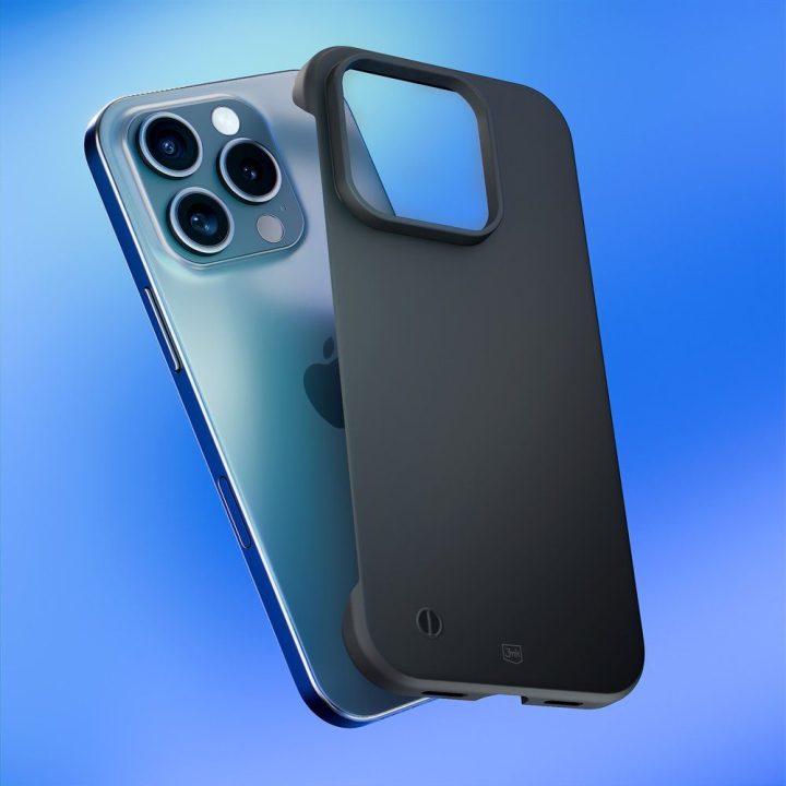 Juodas dėklas iPhone 16 Pro 3mk Just20g Matt Case