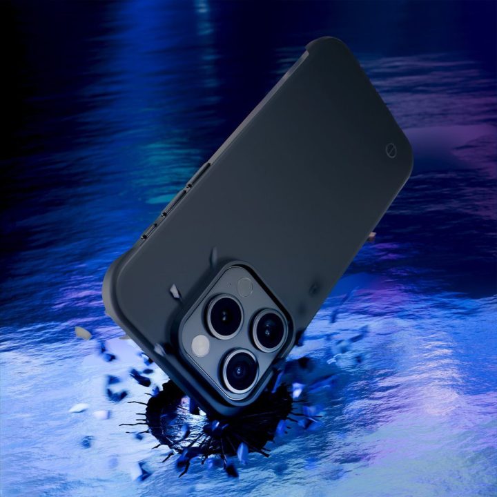 Juodas dėklas iPhone 16 Pro 3mk Just20g Matt Case