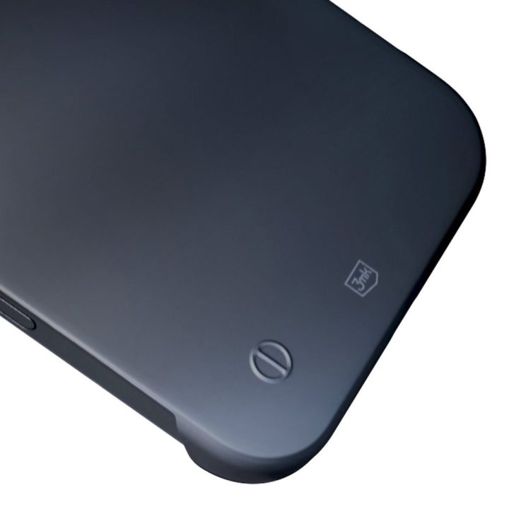 3mk Just20g matinis dėklas Samsung Galaxy S25 telefonui, juodas