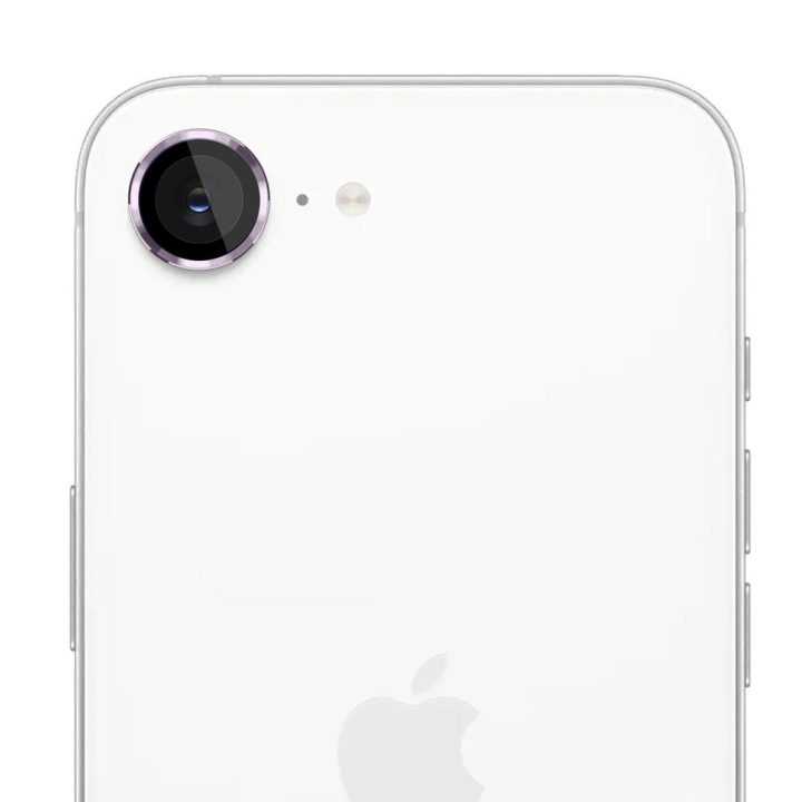 Violetinis apsauginis stiklas iPhone 16e kamerai 3mk Lens Protection Pro