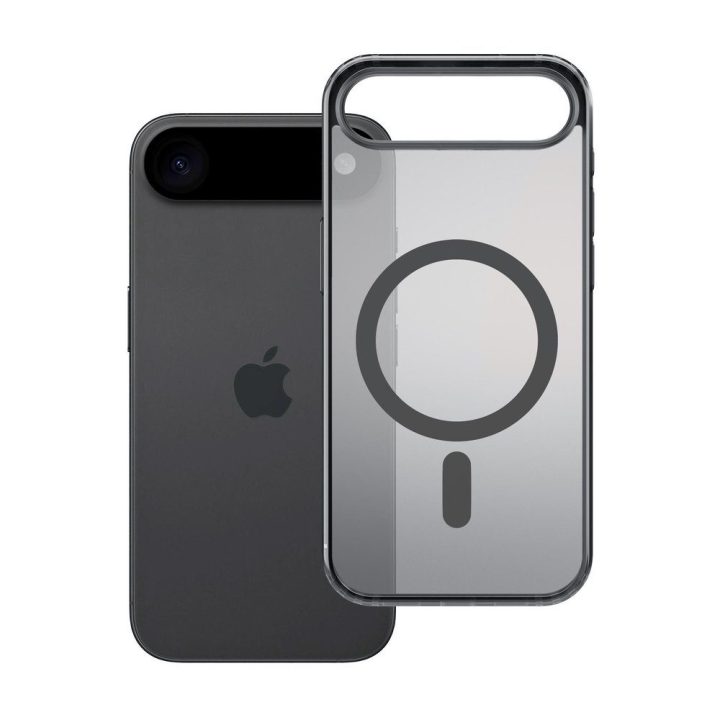 Dėklas 3mk Frosty MagCase iPhone 17 Air telefonui, juodas