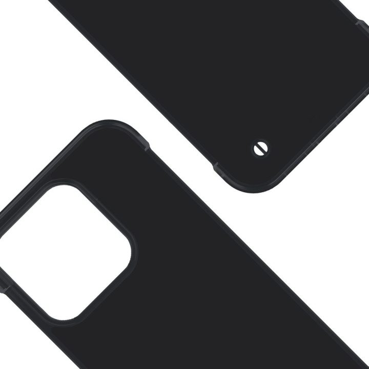 Telefono dėklas 3mk Just20g Matt Case Apple iPhone 14 Pro Max, juodas