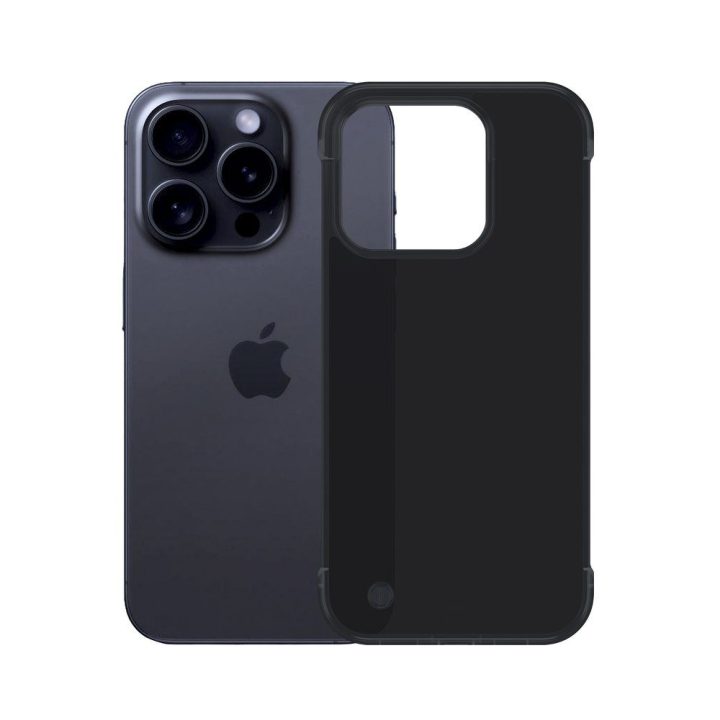 Telefono dėklas 3mk Just20g Matt Case Apple iPhone 14 Pro Max, juodas