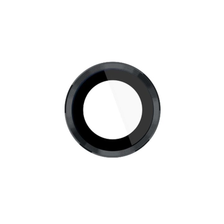 Juodas apsauginis stiklas iPhone 16e kamerai