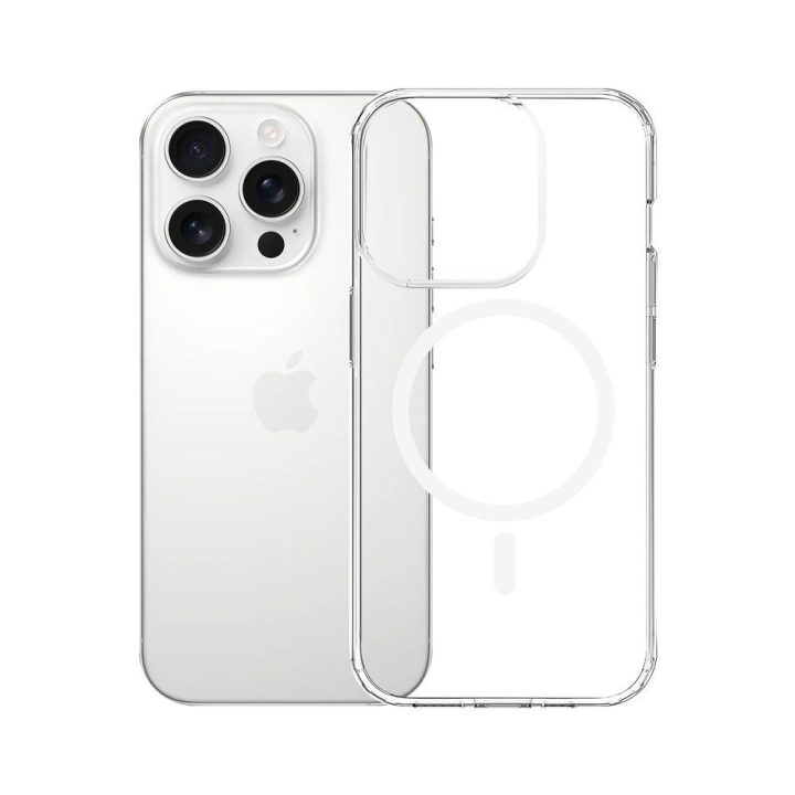 Permatomas dėklas 3mk Armor MagCase iPhone 15 Pro