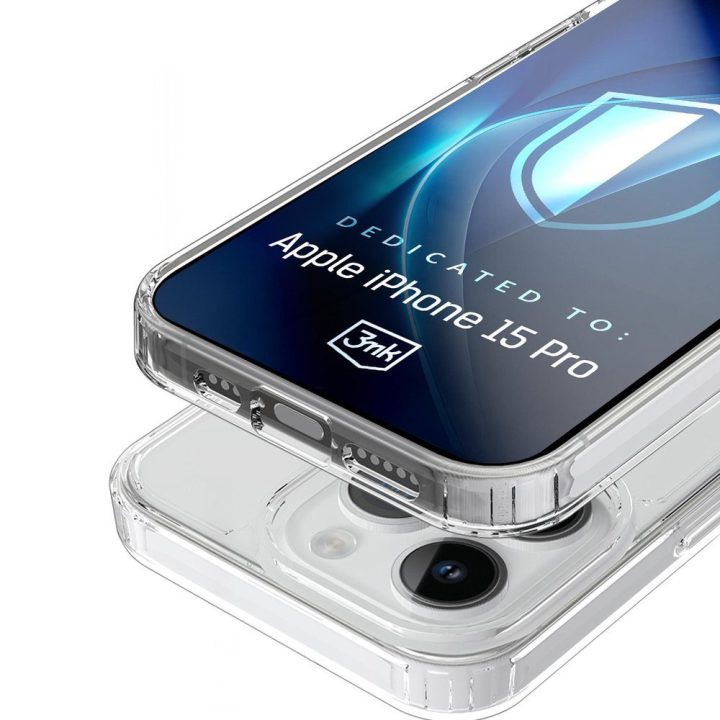 Permatomas dėklas 3mk Armor MagCase iPhone 15 Pro