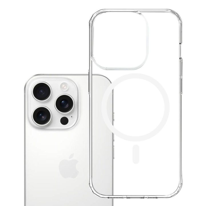 Permatomas dėklas 3mk Armor MagCase iPhone 15 Pro