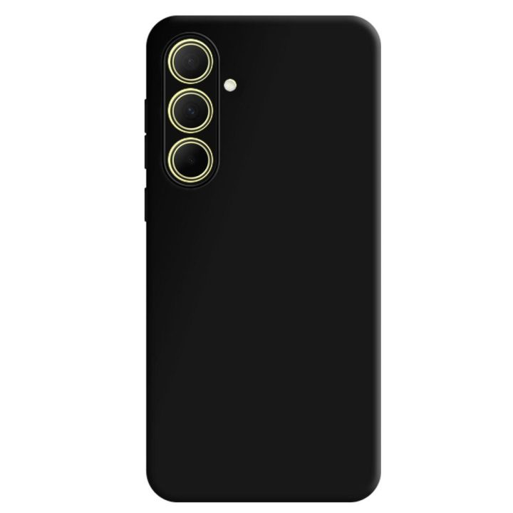 Dėklas Samsung Galaxy A35 5G telefonui 3mk Matt Case Pro, juodas