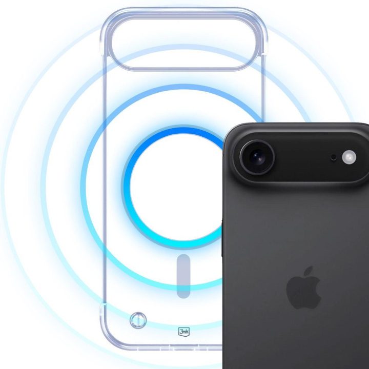 Skaidrus dėklas iPhone 17 Air 3mk Just20g MagCase
