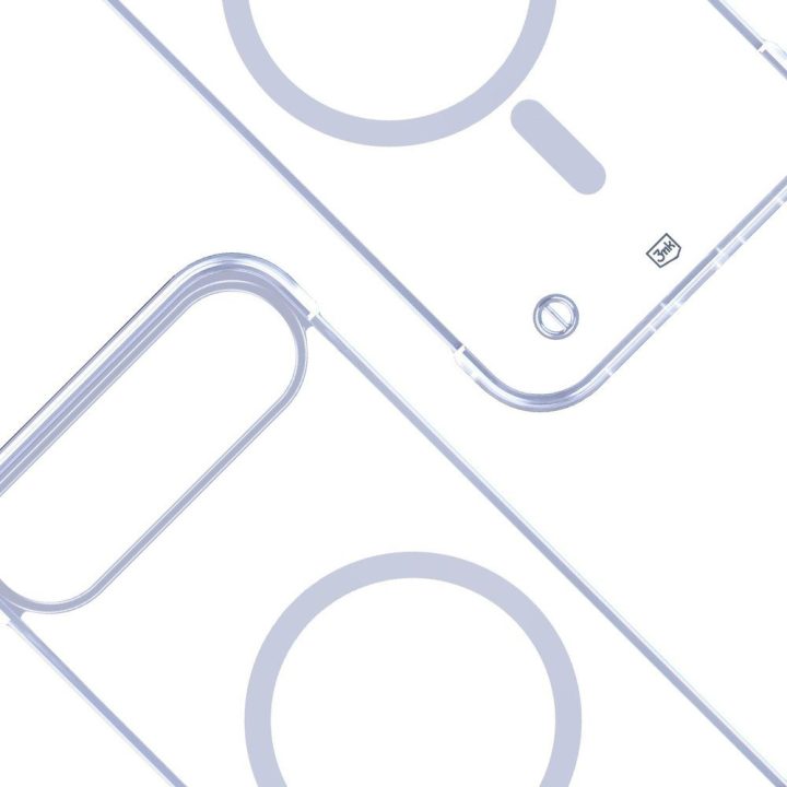Skaidrus dėklas iPhone 17 Air 3mk Just20g MagCase