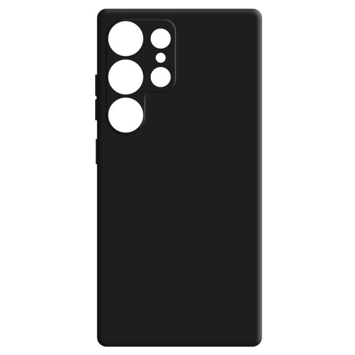 Matinis juodas dėklas Samsung Galaxy S25 Ultra