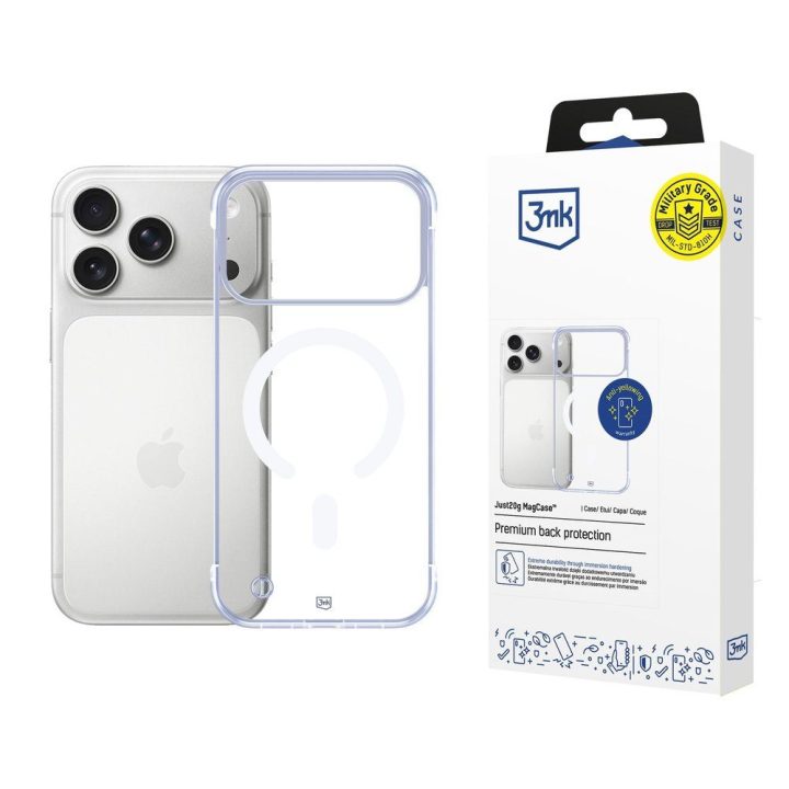 Skaidrus MagSafe dėklas iPhone 17 Pro