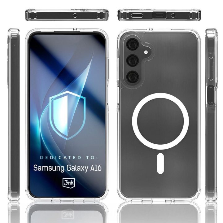 Skaidrus „Armor MagCase“ dėklas Samsung Galaxy A16 4G / 5G telefonui