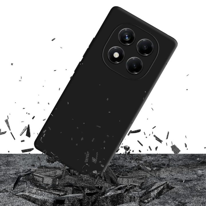 Dėklas Xiaomi Redmi Note 14 Pro 4G, matinis juodas