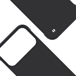 Dėklas 3mk Just20g Apple iPhone 17 Pro – matinė juoda