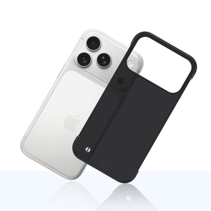 Dėklas 3mk Just20g Apple iPhone 17 Pro – matinė juoda