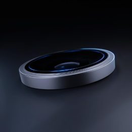 Apsauginis grūdintas stiklas iPhone 17 Air objektyvui sidabro spalvos