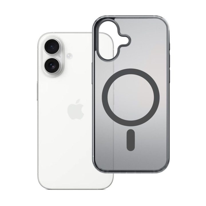 Dėklas 3mk Frosty MagCase iPhone 17 telefonui, juodas
