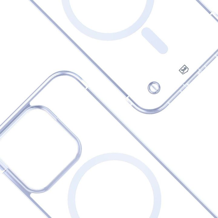 Skaidrus dėklas iPhone 15 Pro 3mk Just20g MagCase