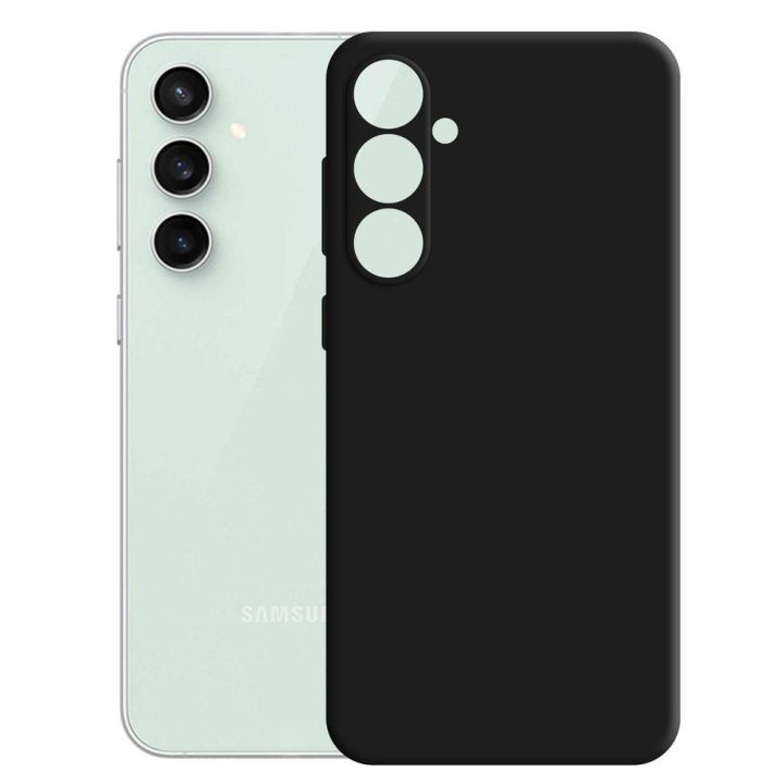 Dėklas Samsung Galaxy S23 FE 3mk Matt Case Pro, juodas
