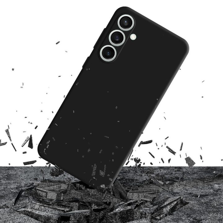 Dėklas Samsung Galaxy S23 FE 3mk Matt Case Pro, juodas
