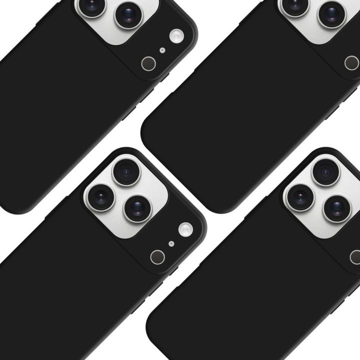 3mk Matt Case Pro dėklas Apple iPhone 17 Pro Max telefonui, juodas
