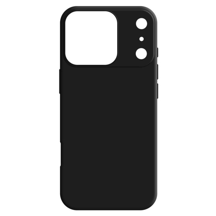 3mk Matt Case Pro dėklas Apple iPhone 17 Pro Max telefonui, juodas