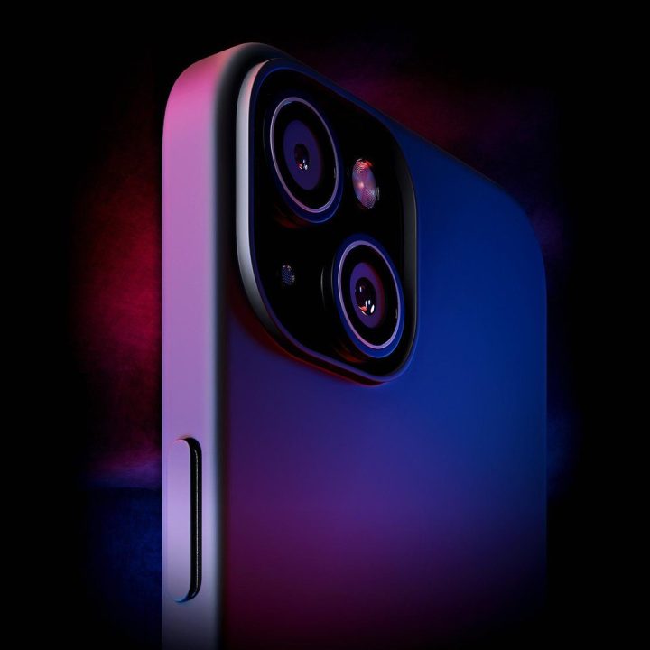 Dėklas 3mk Matt Case Pro Apple iPhone 15 telefonui, matinė juoda