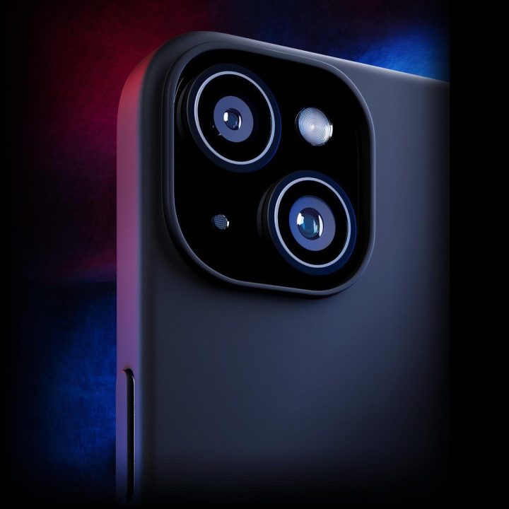 Dėklas 3mk Matt Case Pro Apple iPhone 15 telefonui, matinė juoda
