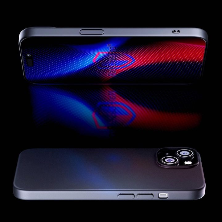 Dėklas 3mk Matt Case Pro Apple iPhone 15 telefonui, matinė juoda
