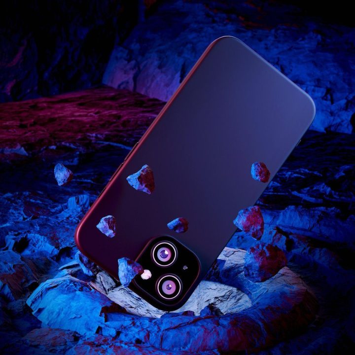 Dėklas 3mk Matt Case Pro Apple iPhone 15 telefonui, matinė juoda