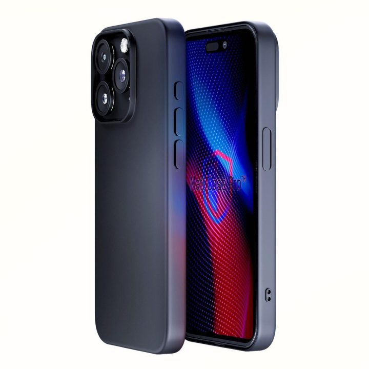 Dėklas 3mk Matt Case Pro Apple iPhone 15 Pro, juodas