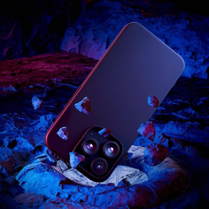 Dėklas 3mk Matt Case Pro Apple iPhone 15 Pro, juodas