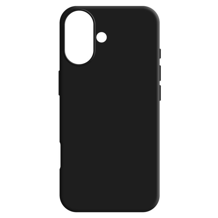 Dėklas 3mk Matt Case Pro „Apple iPhone 17“ telefonui, juodas