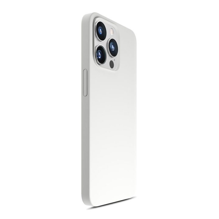 Baltas silikoninis dėklas 3mk Hardy MagCase iPhone 14 Pro Max