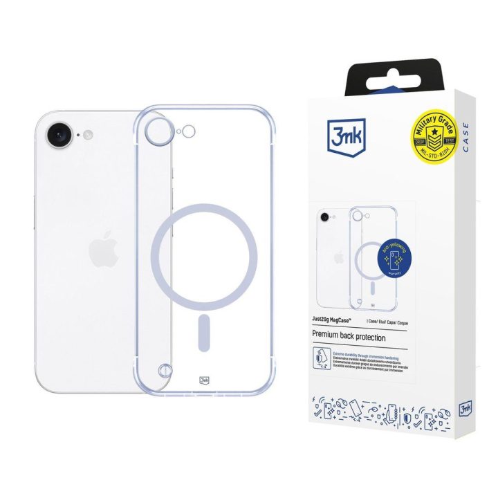 3mk Just20g MagCase dėklas iPhone 16E telefonui