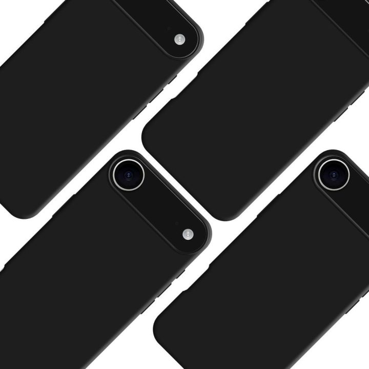 3mk Matt Case Pro dėklas Apple iPhone 17 Air, juodas