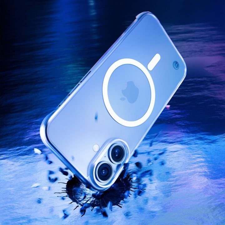 Permatomas dėklas iPhone 16 su MagSafe